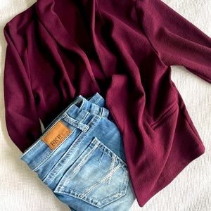 NWOT Maurice’s Open Front Blazer